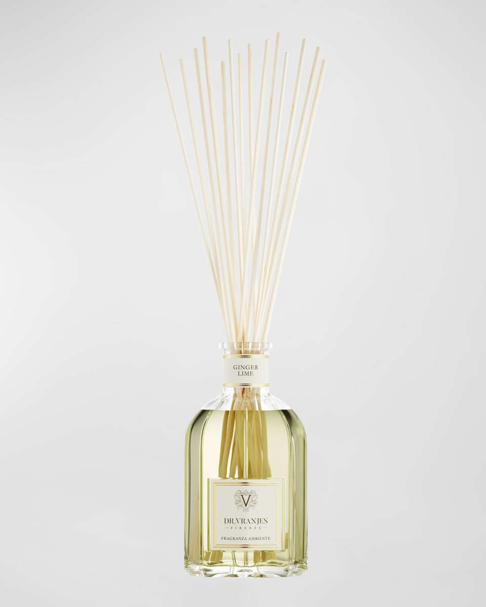Ginger Lime Vase Glass Bottle Home Fragrance, 169 oz./ 5000 mL